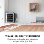 Klarstein Single Zone Wine Cooler with Glass Door