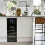Baridi 18-Bottle Dual Zone Wine Cooler