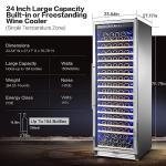BODEGA 24 Inch Wine Cooler: Large Capacity, Advanced Cooling