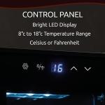 Chillax 6-Bottle Freestanding Wine Cooler Fridge