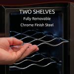 Chillax 6-Bottle Freestanding Wine Cooler Fridge