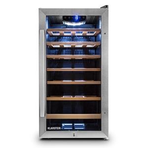 Klarstein Wine Cooler, Single Zone, 26 Bottles