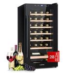 Klarstein Glass Door Wine Fridge - 28 Bottles