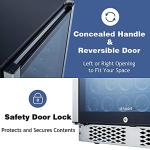 STAIGIS 46-Bottle Stainless Steel Wine Fridge