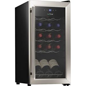 Compact 15 Bottle Wine Fridge with Digital Control