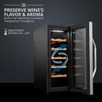 Stainless Steel 12 Bottle Wine Cooler