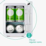 4L Silent Thermoelectric Wine Fridge with Glass Door