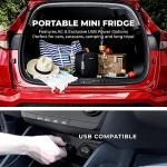 Luxury Mini Fridge for Office, Bedroom and Travel