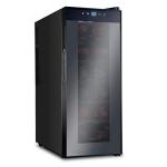 Ivation 12 Bottle Wine Fridge, Black