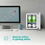 4L Silent Thermoelectric Wine Fridge with Glass Door