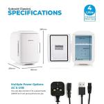 Portable Mini Wine Fridge - Cooler & Warmer