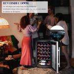 Kalamera 24 Bottle Compressor Wine Cooler