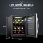 Schmécké 12-Bottle Wine Cooler - Stainless Steel
