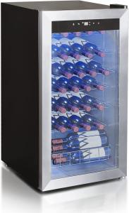 95L Stainless Steel Wine Fridge with LED Touch Screen
