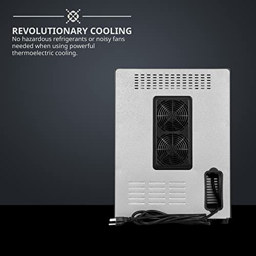 Schmécké 12-Bottle Wine Cooler - Stainless Steel