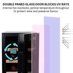 Deluxe 12 Bottle Thermoelectric Wine Fridge