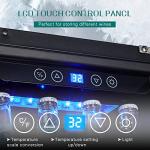 Kalamera Under Counter Beverage Fridge for 104 Cans