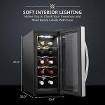 Schmécké 10 Bottle Wine Cooler - Stainless Steel