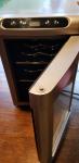 Haier 6-Bottle Mini Wine Fridge, Silver