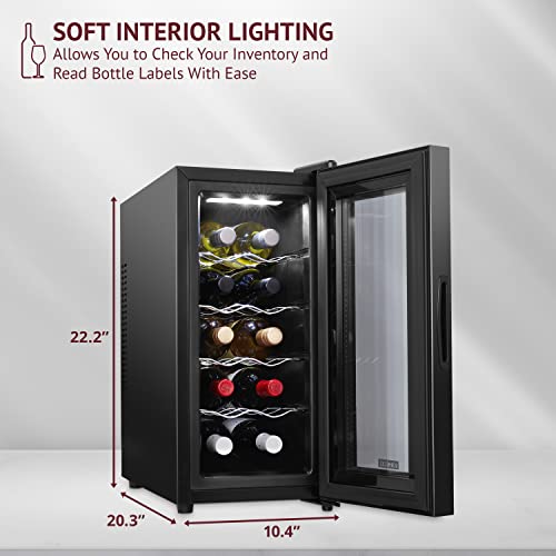 Schmécké 10-Bottle Thermoelectric Wine Cooler