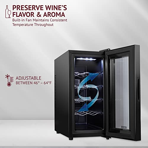 Schmécké 10-Bottle Thermoelectric Wine Cooler