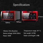 8-Bottle Red Wine Cooler with Touch Control