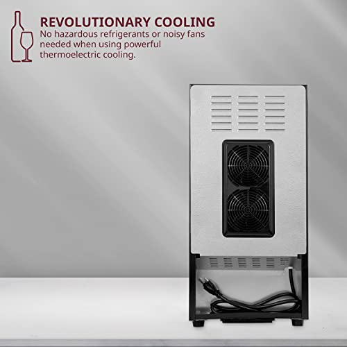 Schmécké 10-Bottle Thermoelectric Wine Cooler