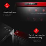 8-Bottle Red Wine Cooler with Touch Control