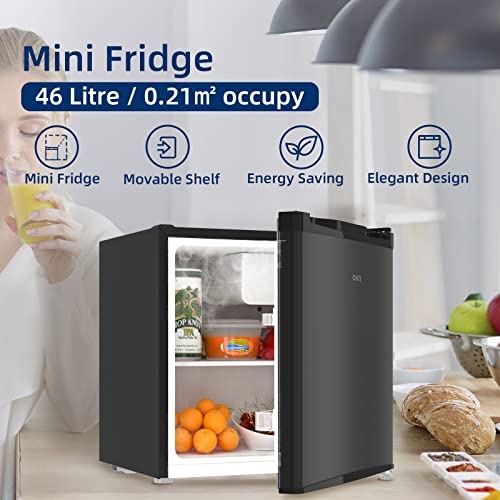 Compact Wine Fridge - Quiet & Reversible Doors