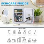 Compact 10L wine fridge for portable chilling