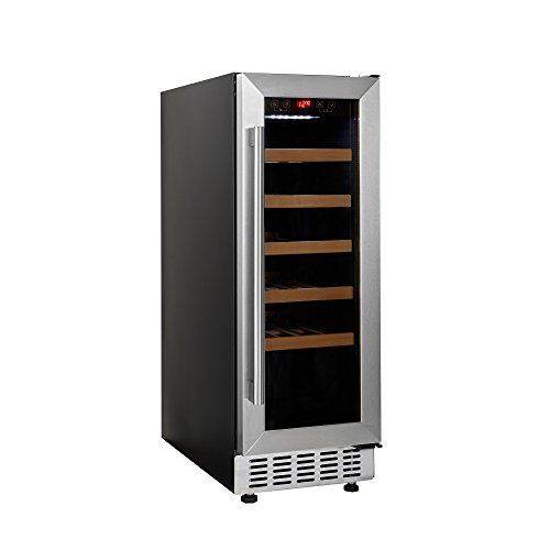 Cookology 20-Bottle Stainless Steel Wine Cooler