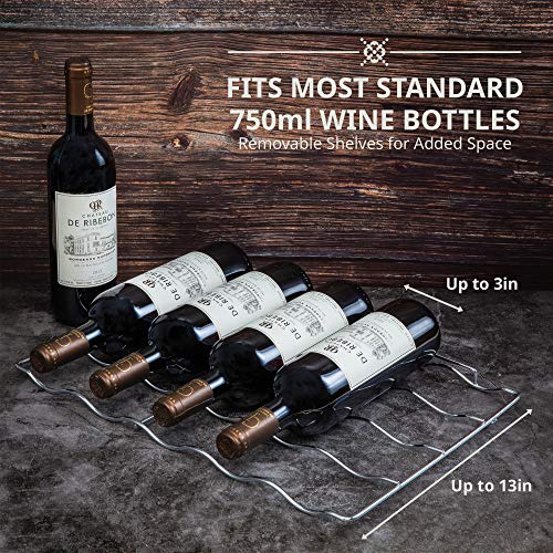 Ivation Dual Zone Wine Cooler for 33 Bottles