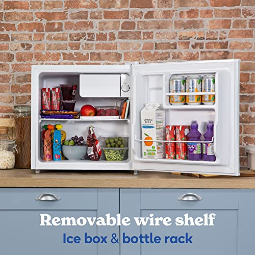 43L White Tabletop Wine Fridge by Russell Hobbs