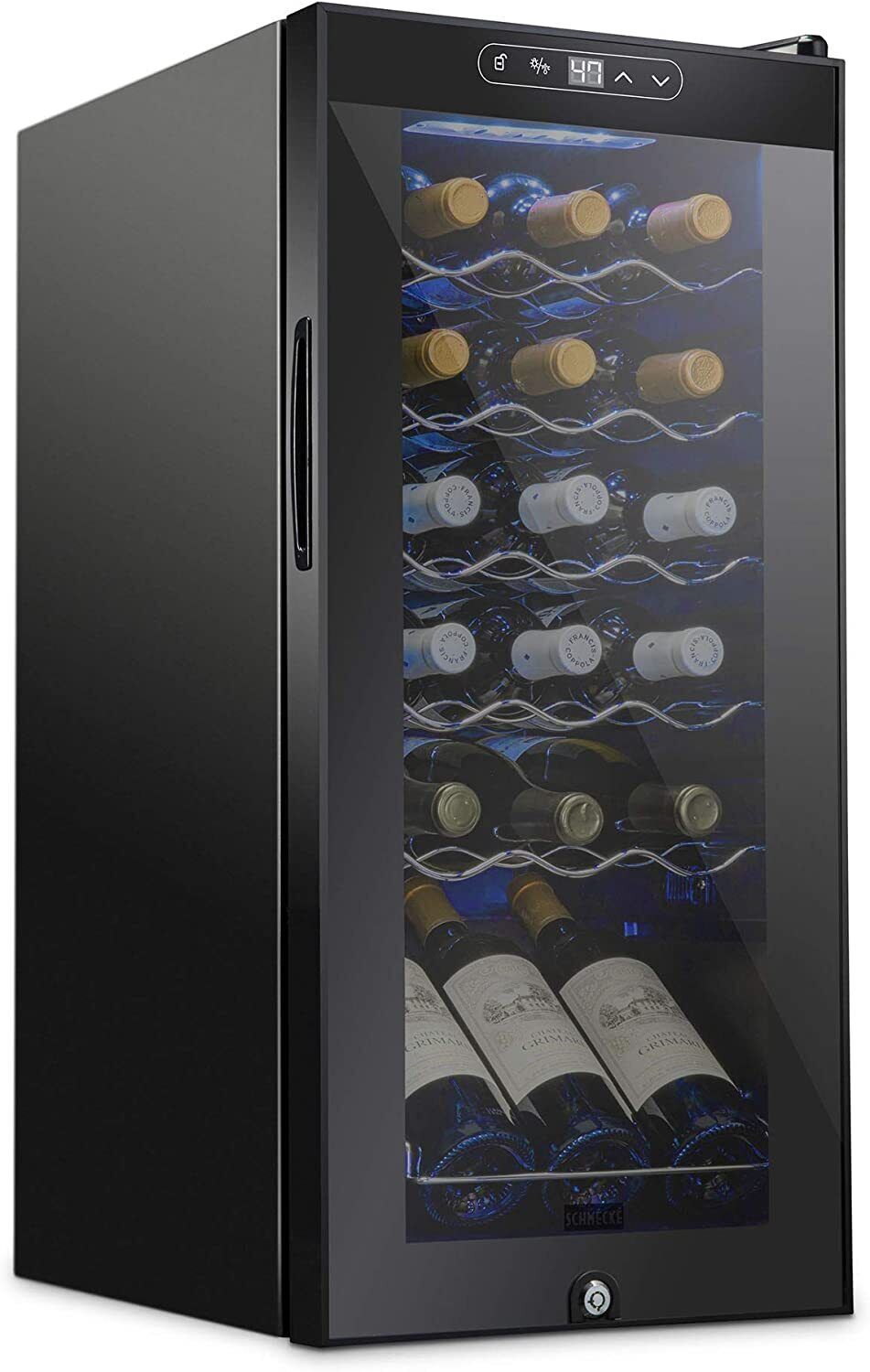 Schmecke 18 Bottle Freestanding Wine Fridge