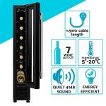 Baridi 7-Bottle Wine Cooler with Touch Controls