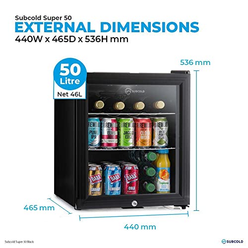Subcold Super50 LED Mini Wine Fridge