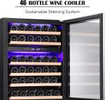 24" Wine and Beverage Fridge Under Counter