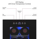 6-Bottle Wine Cooler with Temperature Control