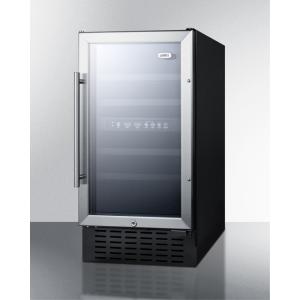 Summit Dual-Zone Wine Cellar with 28 Bottle Capacity