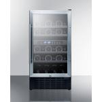 Summit Dual-Zone Wine Cellar with 28 Bottle Capacity