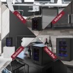 6-Bottle Wine Cooler with Temperature Control