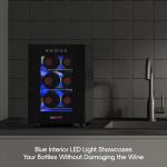 6-Bottle Wine Cooler with Temperature Control