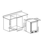 24" Dual Zone Wine Cooler Cabinet - 46 Bottles