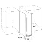 7-Bottle Under-Counter Wine Cellar