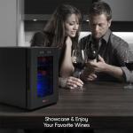 6-Bottle Wine Cooler with Temperature Control
