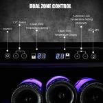 24" Wine and Beverage Fridge Under Counter