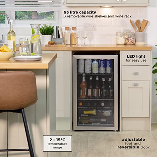 Russell Hobbs 90-Can Wine Fridge