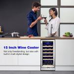 Tylza 15 inch Built-in Wine Cooler