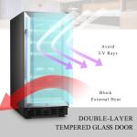 Lanbo Dual Zone Wine Cooler - 28 Bottles