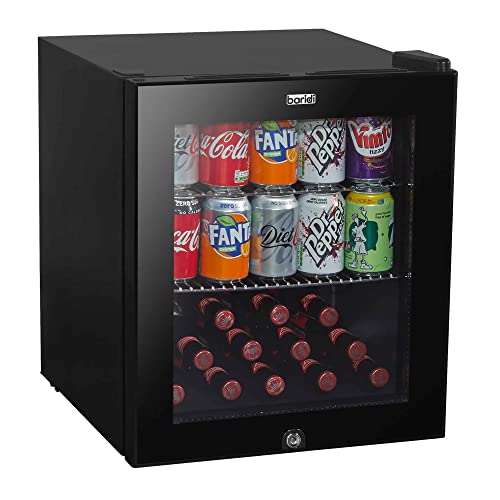 50L Wine & Beverage Mini Fridge with Lock
